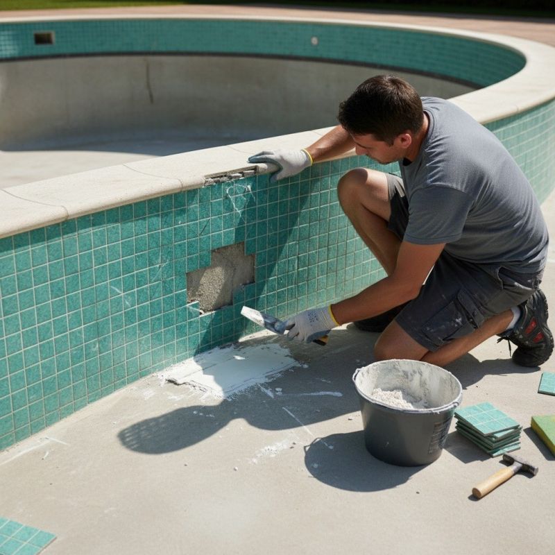 Pool Tile Repair